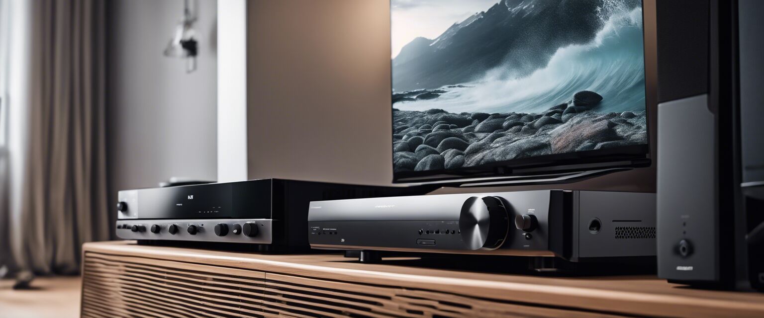 AV receiver connected